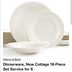 (Moving Sale) Villeroy&Boch New cottage 16 pcs